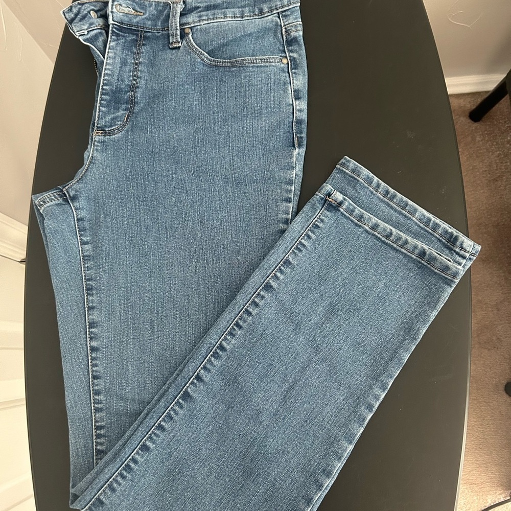 Charter Club Women's Skinny Jeans in Blue - Picture 3 of 4